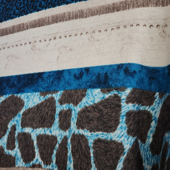 Striped Open-Front Cardigan - Picture 3 of 4